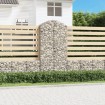 Cesta gaviones forma arco hierro galvanizado 100x50x200/220 cm