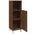 Armario de baño madera contrachapada roble marrón 30x30x95