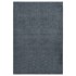 Alfombra de pelo corto gris antracita 160x230