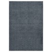 Alfombra de pelo corto gris antracita 160x230 cm