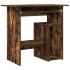Escritorio de madera contrachapada roble ahumado 80x45x74
