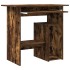 Escritorio de madera contrachapada roble ahumado 80x45x74