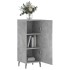 Aparador de madera contrachapada gris hormigón 34,5x34x90