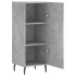 Aparador de madera contrachapada gris hormigón 34,5x34x90