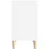 Armario para lavabo madera contrachapada blanco 58x33x60