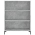 Estantería madera de ingeniería gris hormigón 69,5x32,5x90