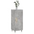 Aparador de madera contrachapada gris hormigón 34,5x34x90