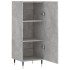 Aparador de madera contrachapada gris hormigón 34,5x34x90