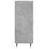 Aparador de madera contrachapada gris hormigón 34,5x34x90