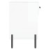 Banco zapatero madera de ingeniería blanco brillo 102x35x55