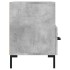 Mueble para TV madera contrachapada gris hormigón 80x36x50