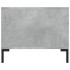 Mesa de centro madera contrachapada gris hormigón 102x50x40