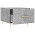 Mesa de centro 2 uds madera ingeniería gris hormigón