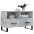 Mueble para TV madera contrachapada gris hormigón 80x36x50