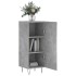 Aparador de madera contrachapada gris hormigón 34,5x34x90