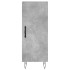 Aparador de madera contrachapada gris hormigón 34,5x34x90