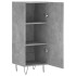 Aparador de madera contrachapada gris hormigón 34,5x34x90