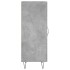 Aparador de madera contrachapada gris hormigón 34,5x34x90