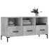 Mueble de TV madera de ingeniería gris hormigón 102x36x50