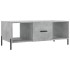 Mesa de centro madera contrachapada gris hormigón 102x50x40