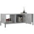 Mesa de centro madera contrachapada gris hormigón 102x50x40