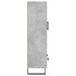 Aparador alto madera de ingeniería gris hormigón 69,5x31x115