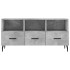 Mueble de TV madera de ingeniería gris hormigón 102x36x50