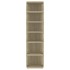 Muebles zapateros 2 uds color roble Sonoma 27,5x27x102