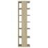 Muebles zapateros 2 uds color roble Sonoma 27,5x27x102