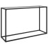 Mesa consola vidrio templado transparente 120x35x75