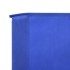 Paravientos de 9 paneles tela azul celeste 1200x120