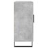 Aparador de madera de ingeniería gris hormigón 90x34x80