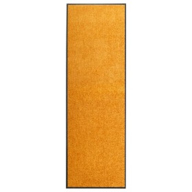 Felpudo lavable naranja 60x180
