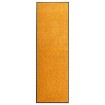 Felpudo lavable naranja 60x180 cm