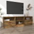 Mueble para TV madera contrachapada roble ahumado