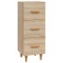 Aparador madera contrachapada color roble Sonoma 34,5x34x90