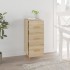 Aparador madera contrachapada color roble Sonoma 34,5x34x90