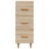 Aparador madera contrachapada color roble Sonoma 34,5x34x90