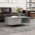 Mesa de centro madera de ingeniería gris hormigón 90x60x35