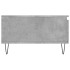 Mesa de centro madera de ingeniería gris hormigón 90x60x35