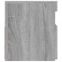 Mueble de TV con luces LED gris Sonoma 90x35x40