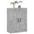 Armario de pared madera ingeniería gris hormigón 69,5x34x90