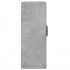 Armario de pared madera ingeniería gris hormigón 69,5x34x90
