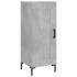 Aparador de madera contrachapada gris hormigón 34,5x34x90