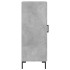 Aparador de madera contrachapada gris hormigón 34,5x34x90