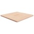 Tablero de mesa cuadrada madera de roble sin tratar