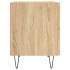 Mesita noche 2 uds madera ingeniería roble Sonoma 40x35x47,5