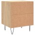 Mesita noche 2 uds madera ingeniería roble Sonoma 40x35x47,5