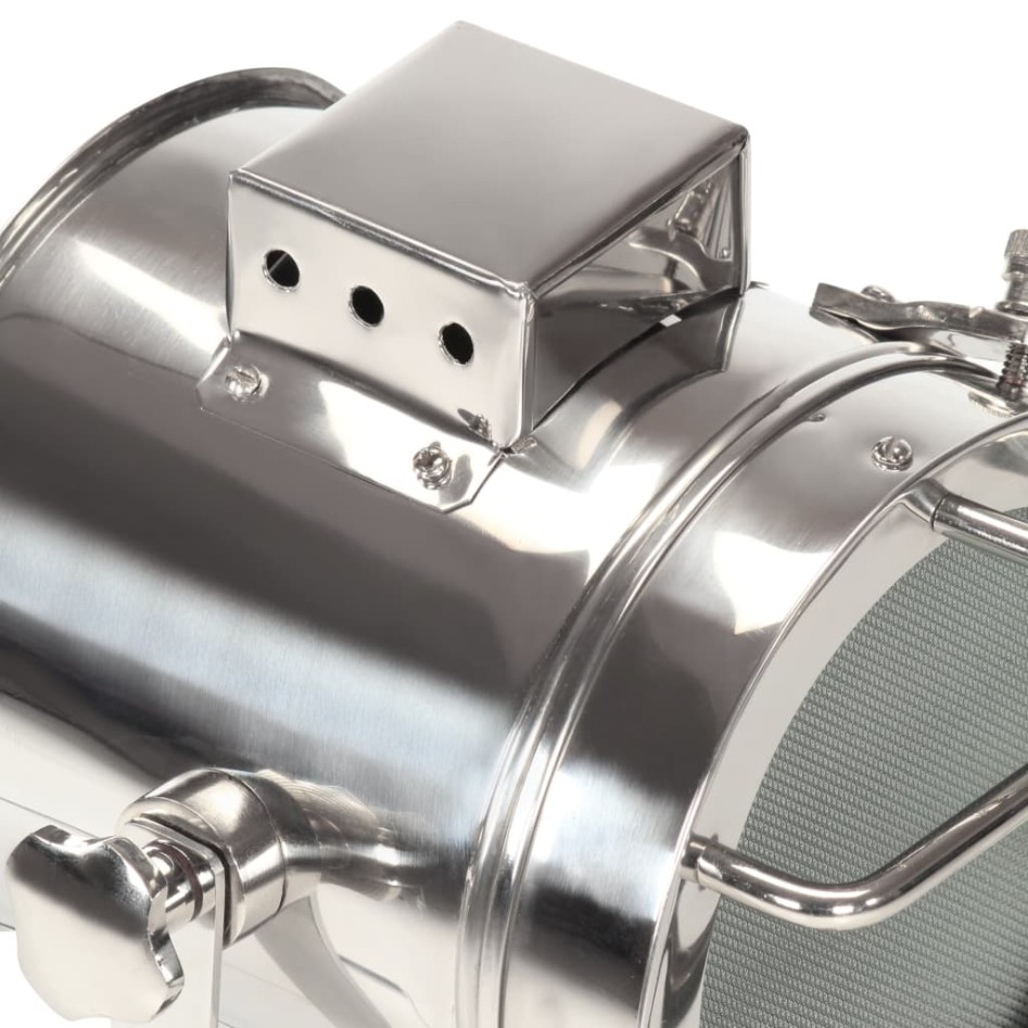 Lámpara con trípode de suelo madera maciza mango negro 69