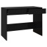 Escritorio de madera contrachapada negro 101x50x76,5